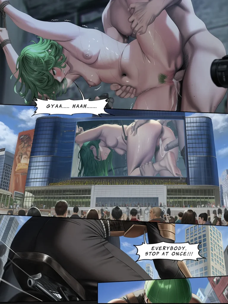Humanity's Last Broadcast - A Tatsumaki Doujin porn comic picture 66