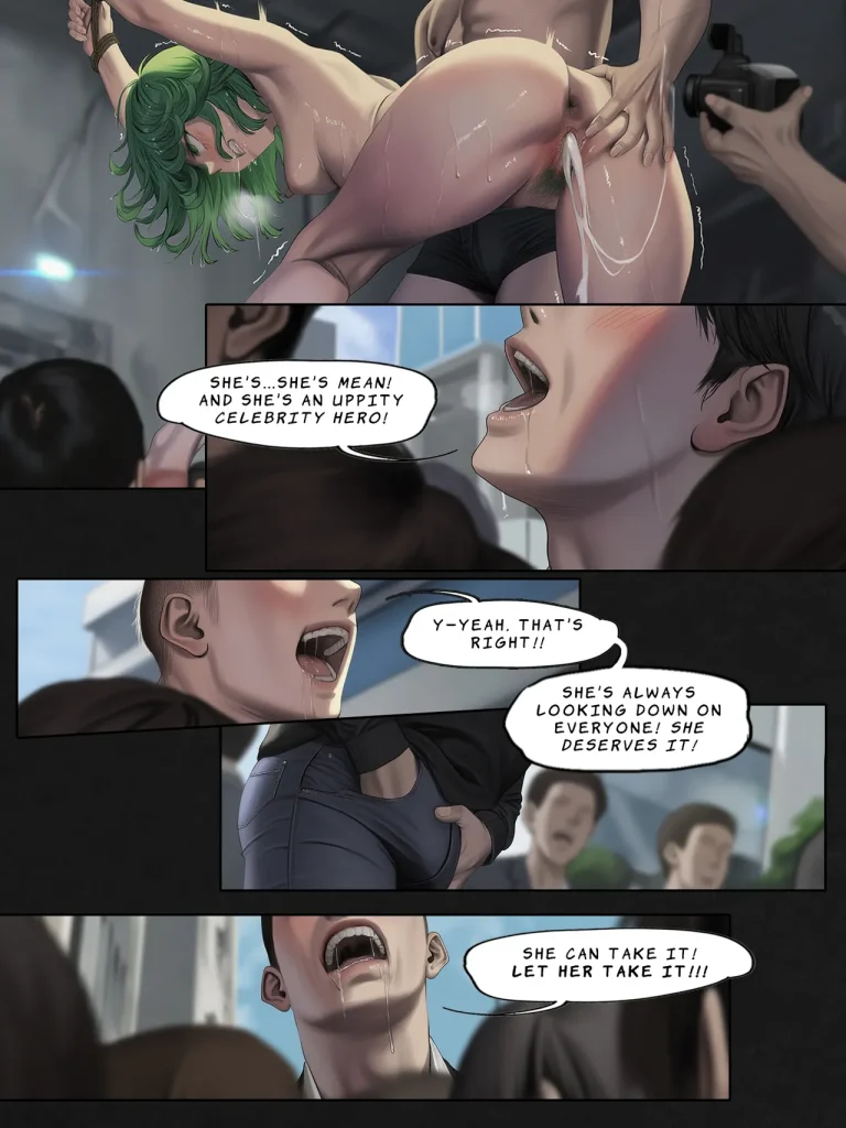 Humanity's Last Broadcast - A Tatsumaki Doujin porn comic picture 69