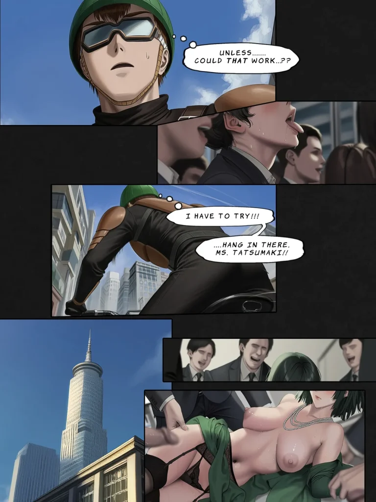 Humanity's Last Broadcast - A Tatsumaki Doujin porn comic picture 71