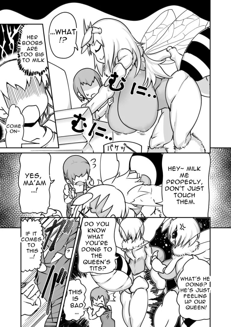 Hymenopteral Hush Hush Honey Milking | Hachi no Mitsumitsu Mitsu Shibori porn comic picture 11