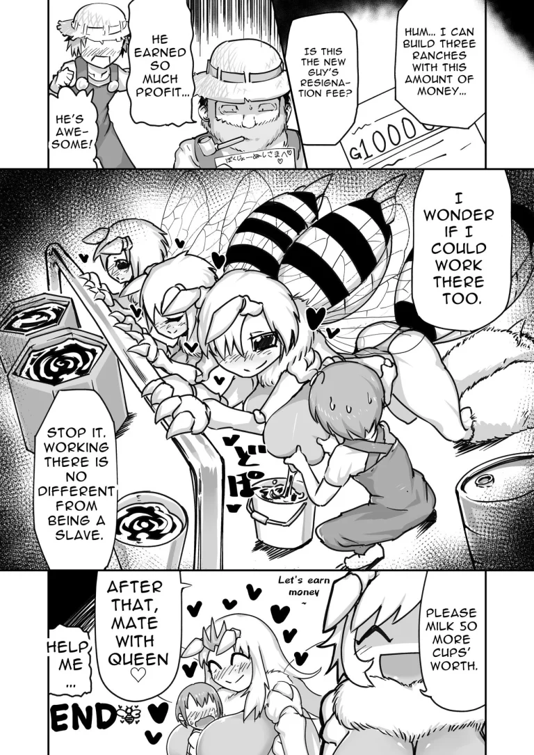 Hymenopteral Hush Hush Honey Milking | Hachi no Mitsumitsu Mitsu Shibori porn comic picture 20