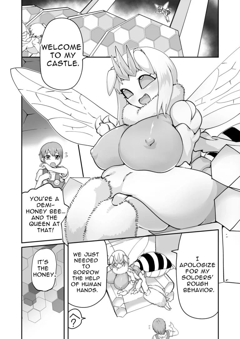 Hymenopteral Hush Hush Honey Milking | Hachi no Mitsumitsu Mitsu Shibori porn comic picture 4