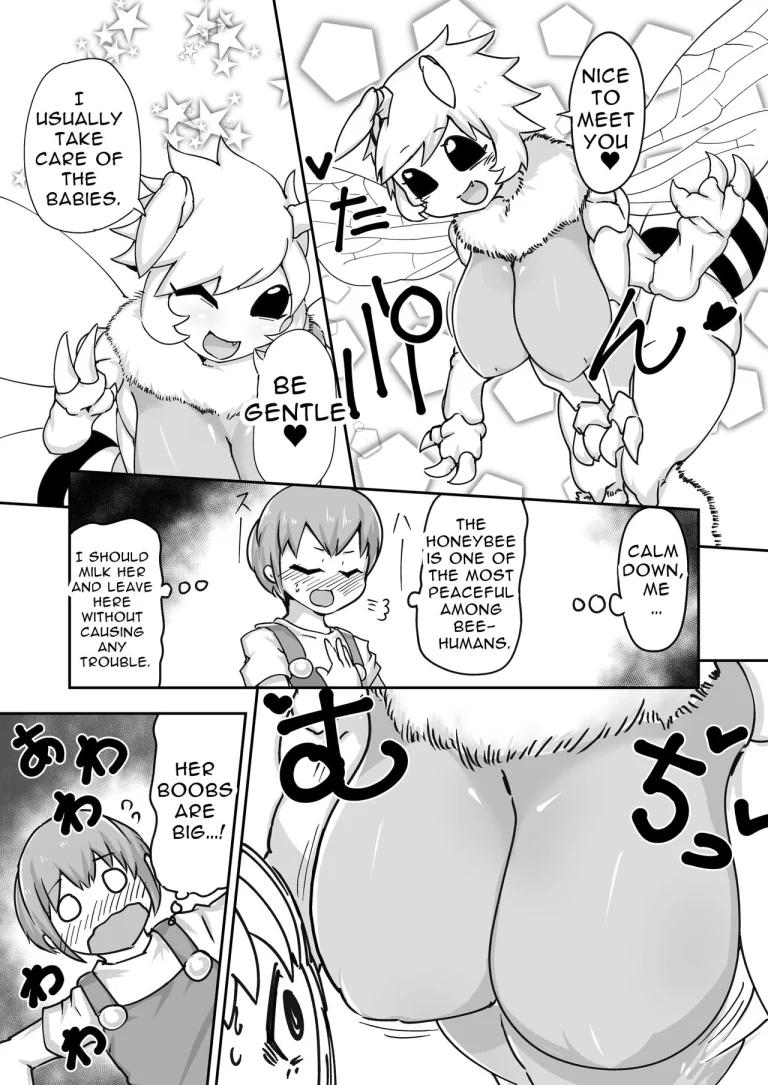 Hymenopteral Hush Hush Honey Milking | Hachi no Mitsumitsu Mitsu Shibori porn comic picture 7