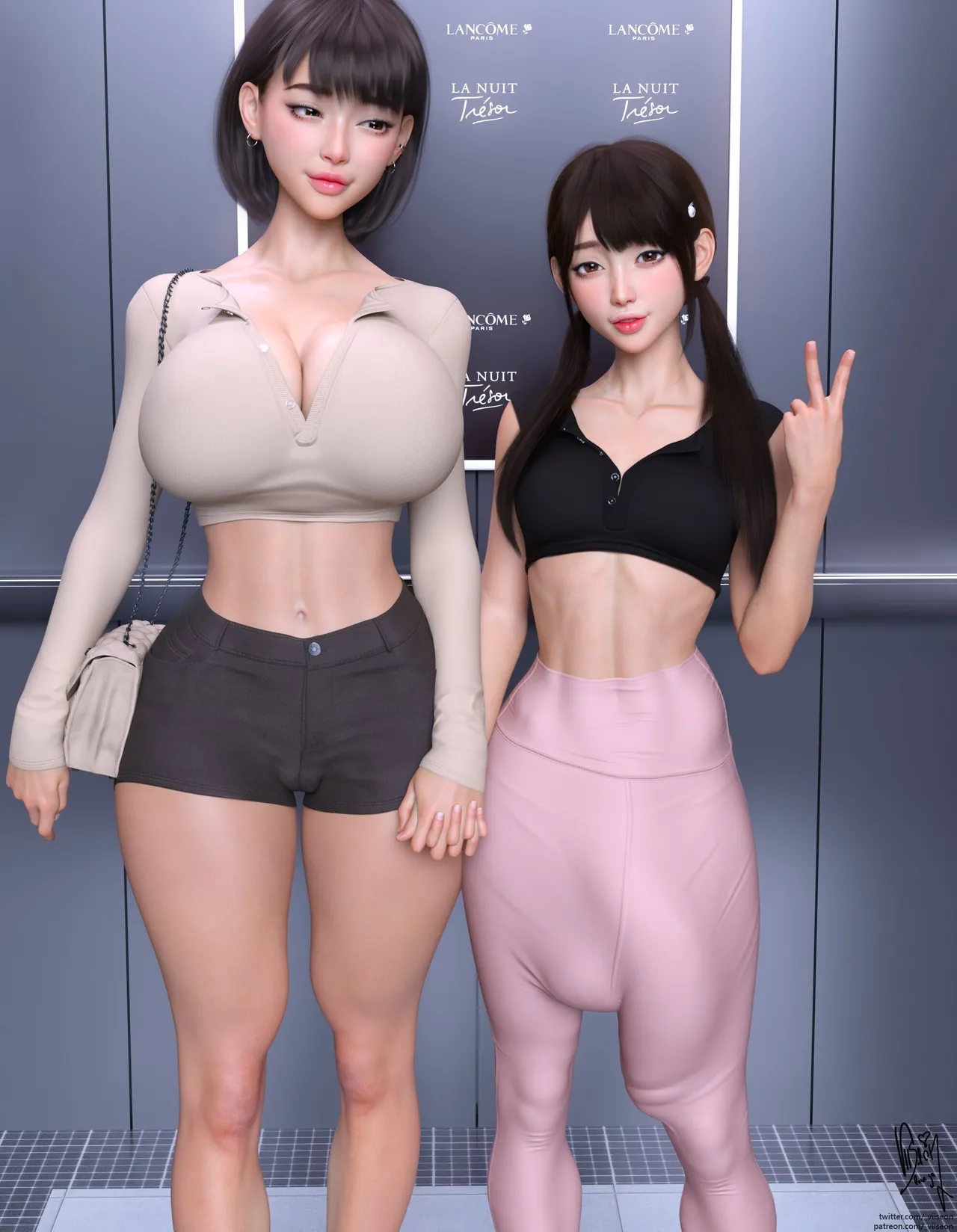 HYuna and Ayumi and Ui - Paradise porn comic picture 1