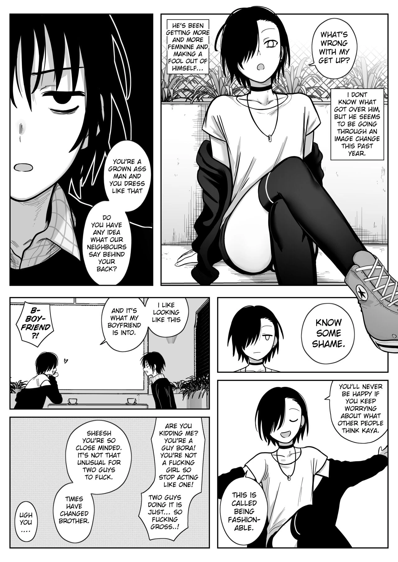 I Absolutely Won't Be Fem-Corrupted! porn comic picture 3