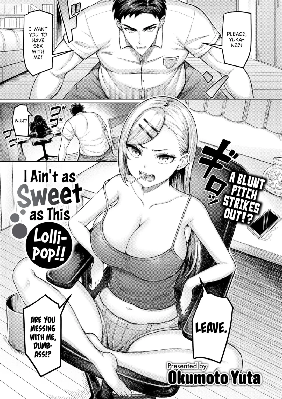I Ain't as Sweet as This Lollipop!! porn comic picture 1