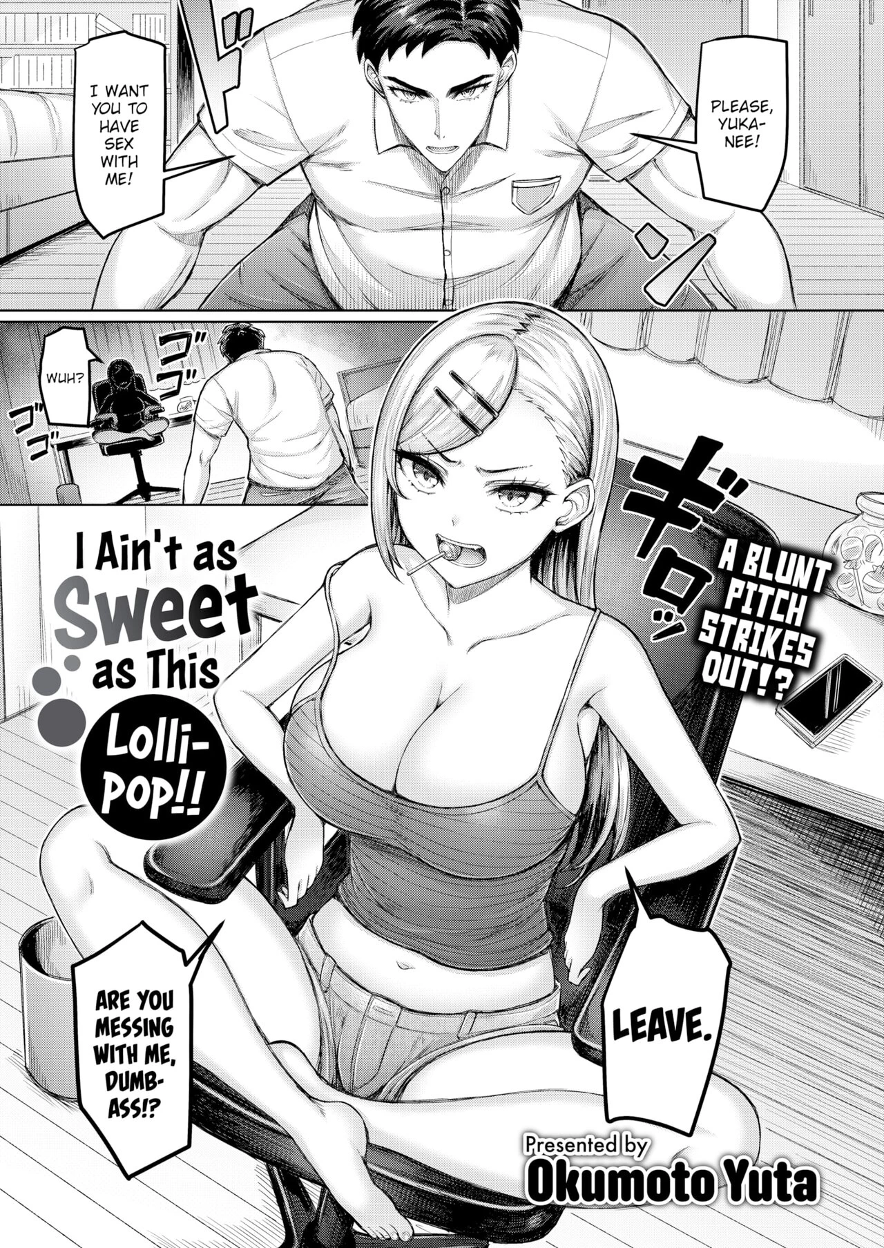 I Ain't as Sweet as This Lollipop!! porn comic picture 1