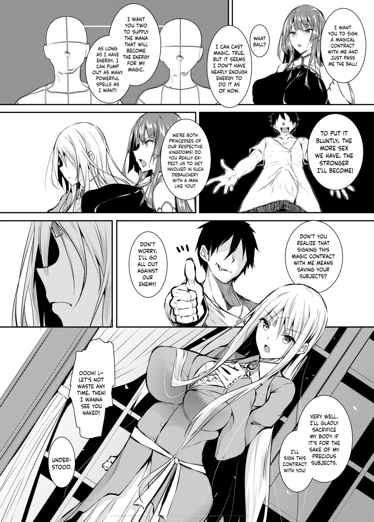 I Became a Mage in Another World porn comic picture 6