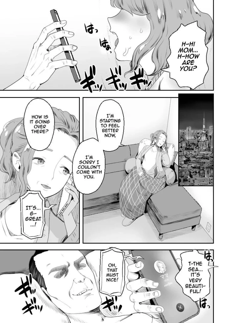I Became Daddy's Onahole! 2 ~An Overseas Trip Kept Secret From Mom~ porn comic picture 6