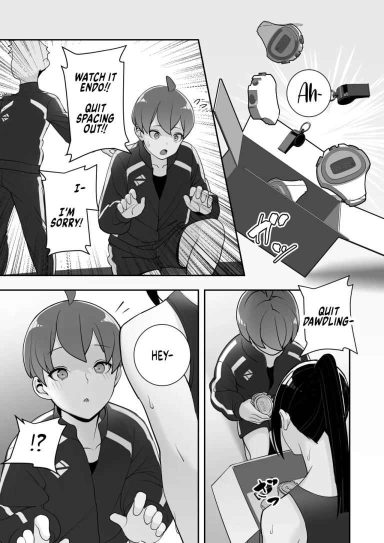 I Claimed my Beloved Track-and-Field Senpai and Brainwashed her into my Perfect Woman | Reizoku no Kubiwa Akogare no Rikujoubu Senpai o Toraete Jibun no Konomi ni Sennou Choukyou porn comic picture 38