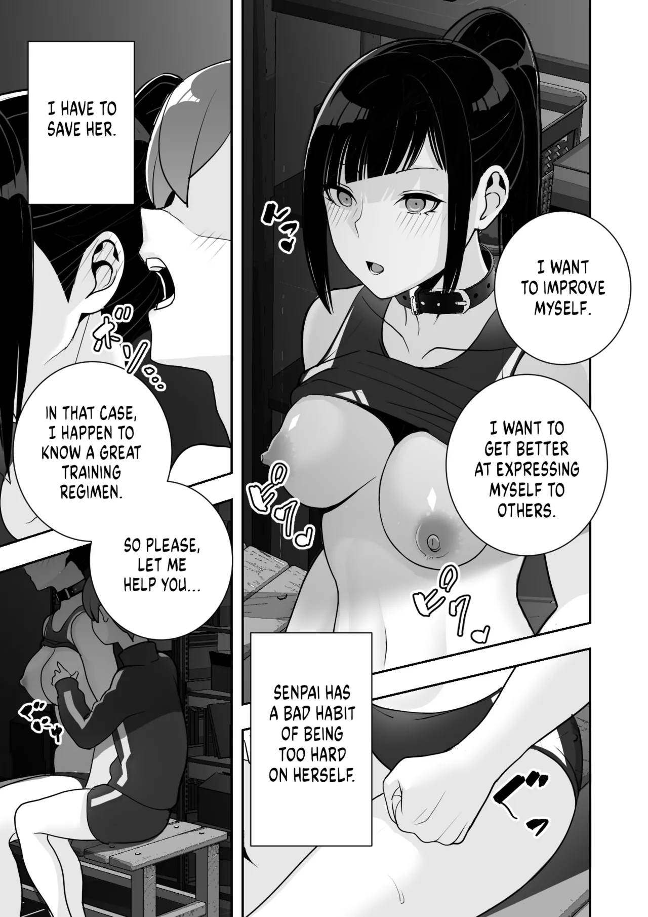 I Claimed my Beloved Track-and-Field Senpai and Brainwashed her into my Perfect Woman | Reizoku no Kubiwa Akogare no Rikujoubu Senpai o Toraete Jibun no Konomi ni Sennou Choukyou porn comic picture 42