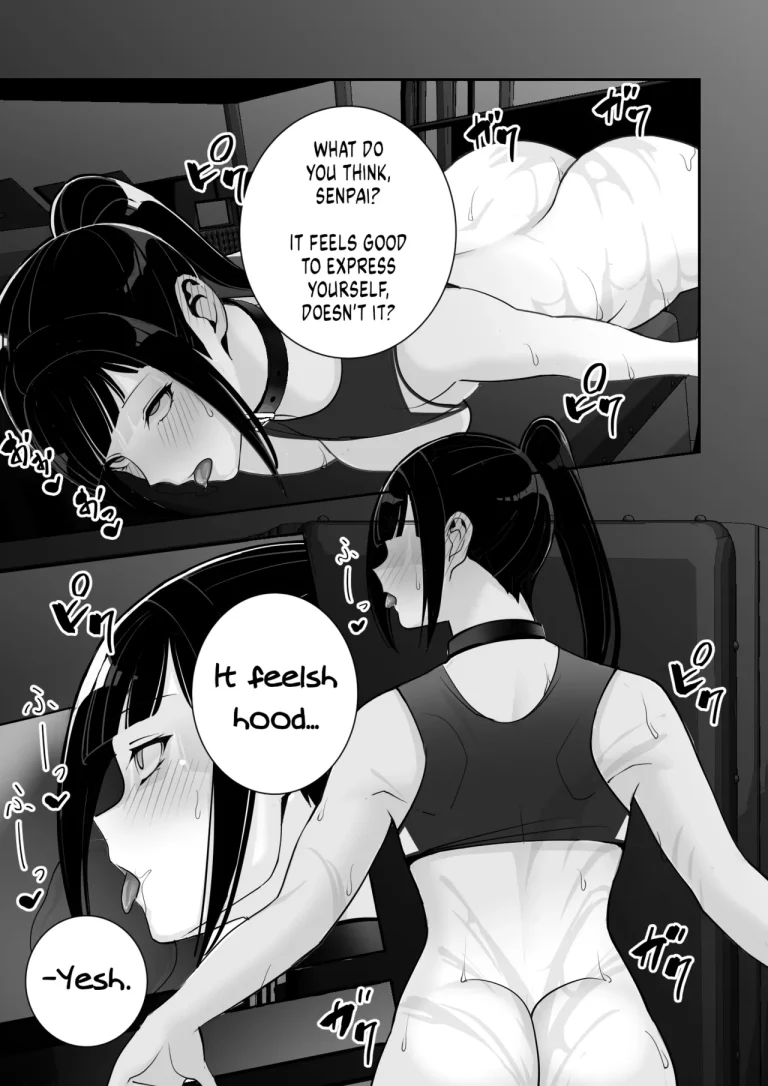 I Claimed my Beloved Track-and-Field Senpai and Brainwashed her into my Perfect Woman | Reizoku no Kubiwa Akogare no Rikujoubu Senpai o Toraete Jibun no Konomi ni Sennou Choukyou porn comic picture 50