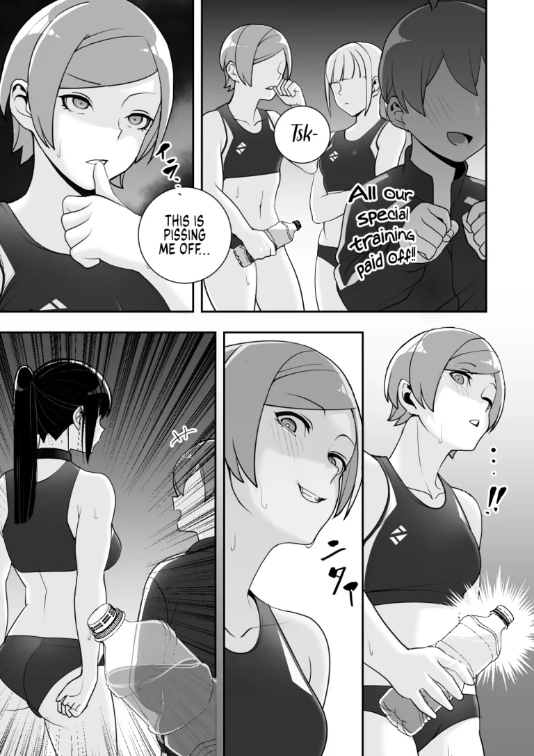 I Claimed my Beloved Track-and-Field Senpai and Brainwashed her into my Perfect Woman | Reizoku no Kubiwa Akogare no Rikujoubu Senpai o Toraete Jibun no Konomi ni Sennou Choukyou porn comic picture 52