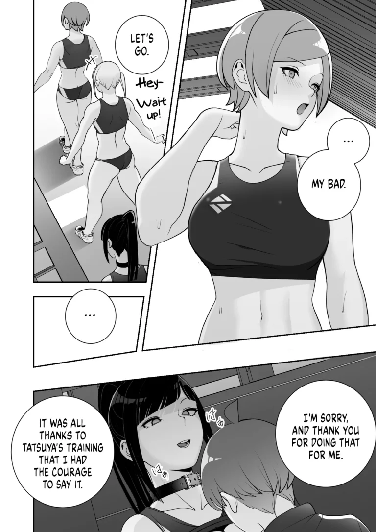 I Claimed my Beloved Track-and-Field Senpai and Brainwashed her into my Perfect Woman | Reizoku no Kubiwa Akogare no Rikujoubu Senpai o Toraete Jibun no Konomi ni Sennou Choukyou porn comic picture 57