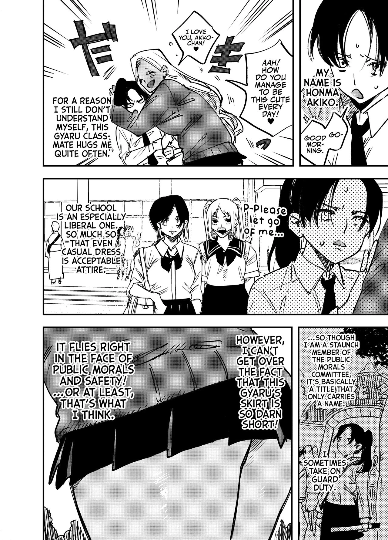 I Couldn't Refuse the Gyaru's Cock porn comic picture 3