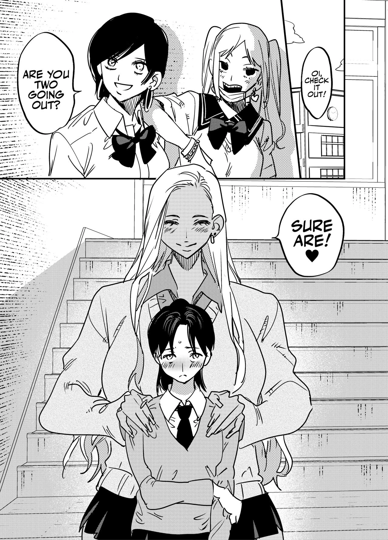 I Couldn't Refuse the Gyaru's Cock porn comic picture 32
