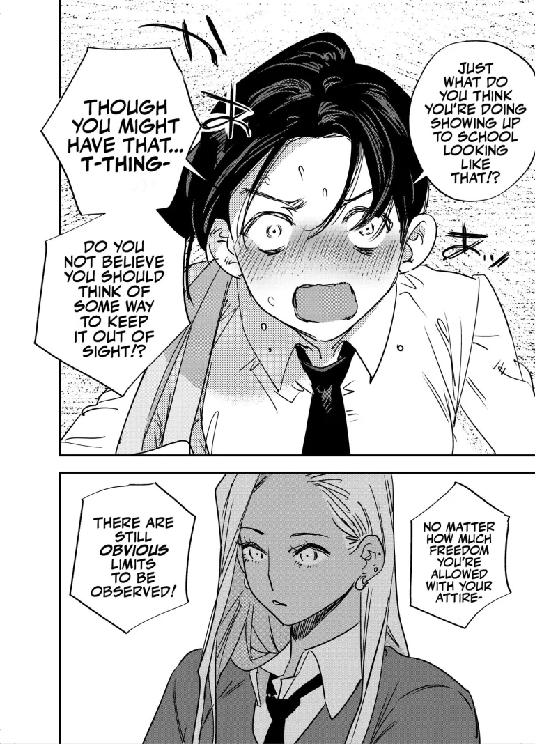 I Couldn't Refuse the Gyaru's Cock porn comic picture 7