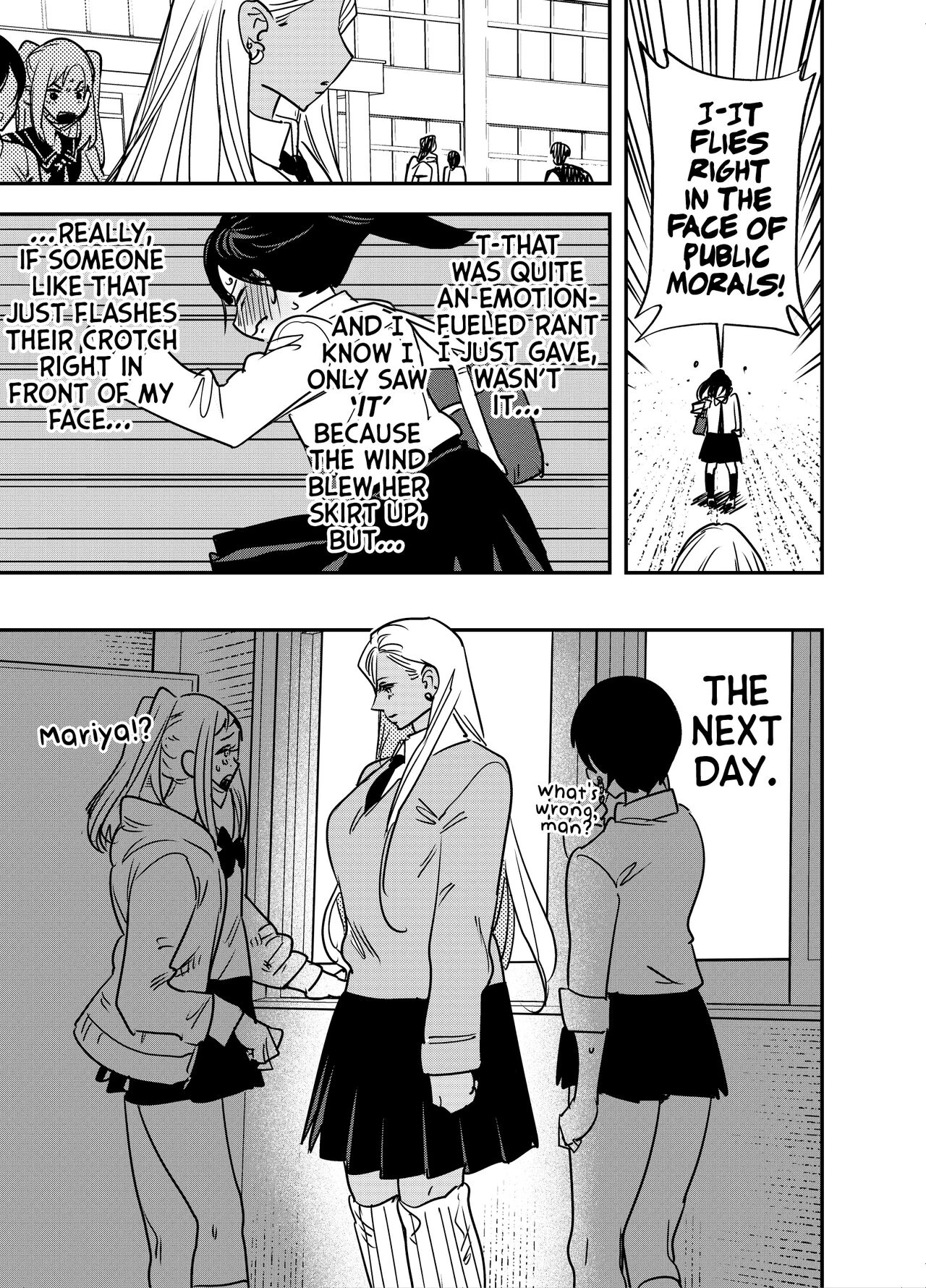 I Couldn't Refuse the Gyaru's Cock porn comic picture 8