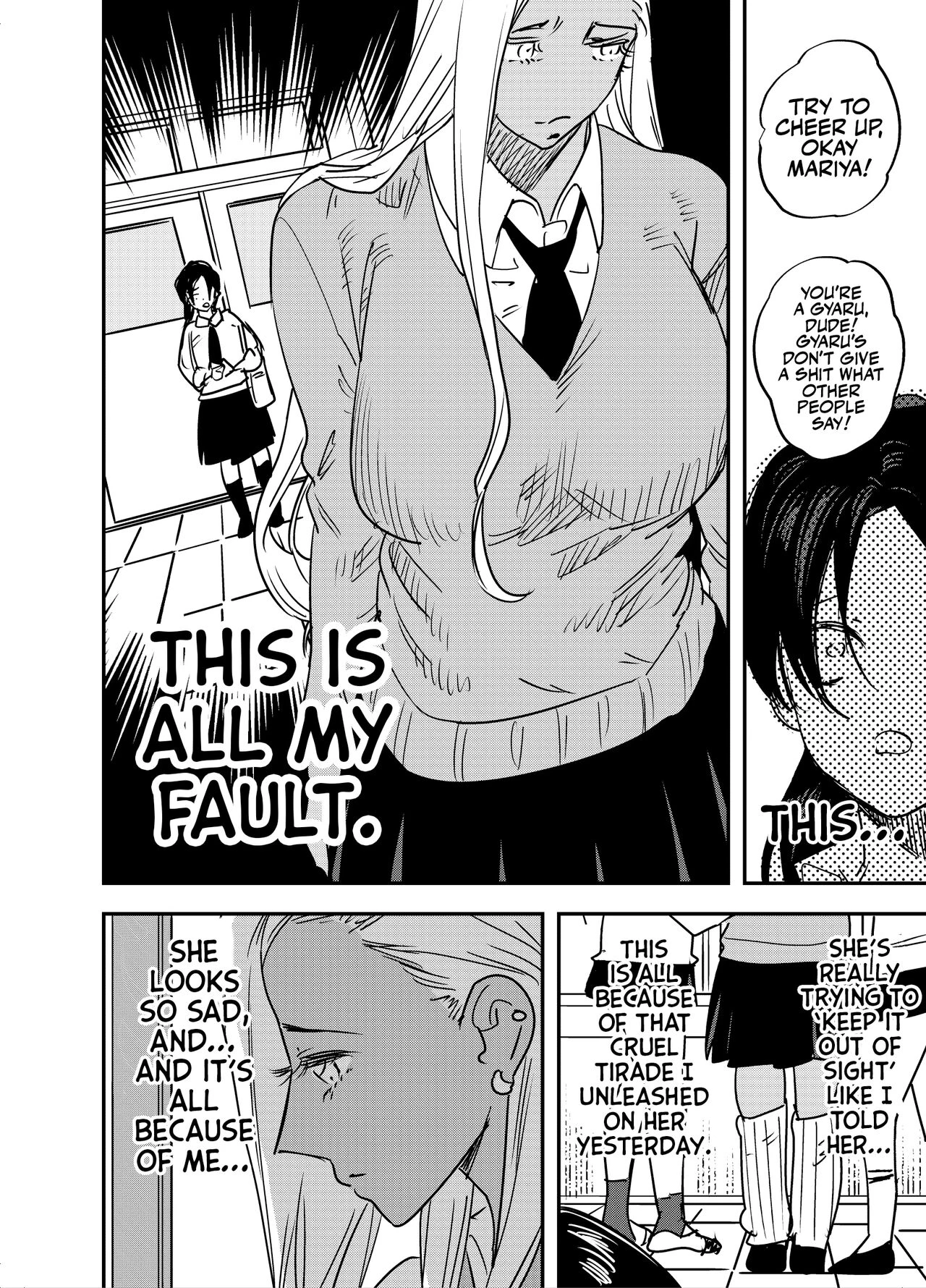 I Couldn't Refuse the Gyaru's Cock porn comic picture 9