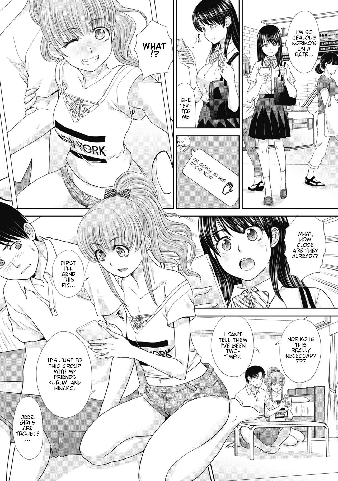 I had sex with my sister and then I had sex with her friends | Imouto to Yatte Shimattashi, Imouto no Tomodachi to mo Yatte Shimatta porn comic picture 5