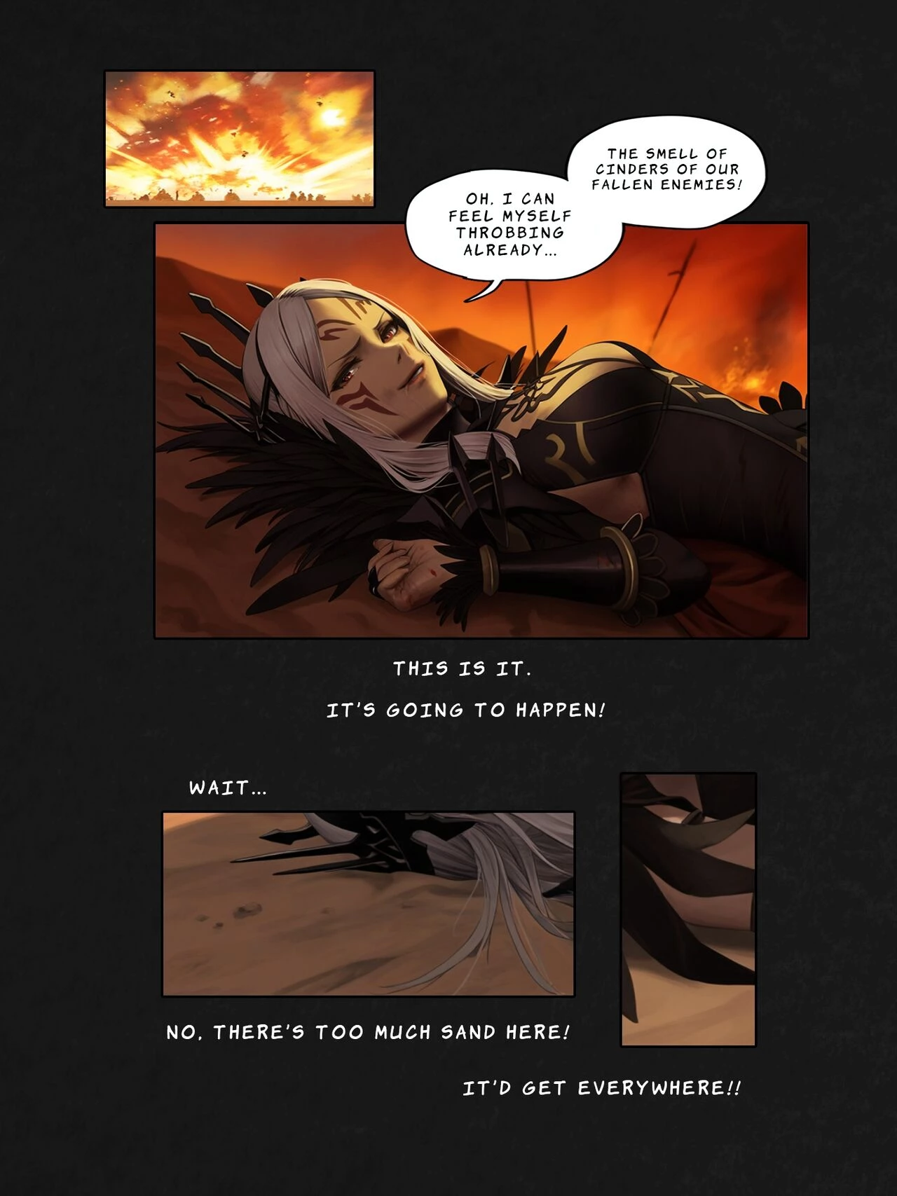 I Reincarnated into a Fire Emblem Isekai and Made a Deal with the Villainess for Anal porn comic picture 10