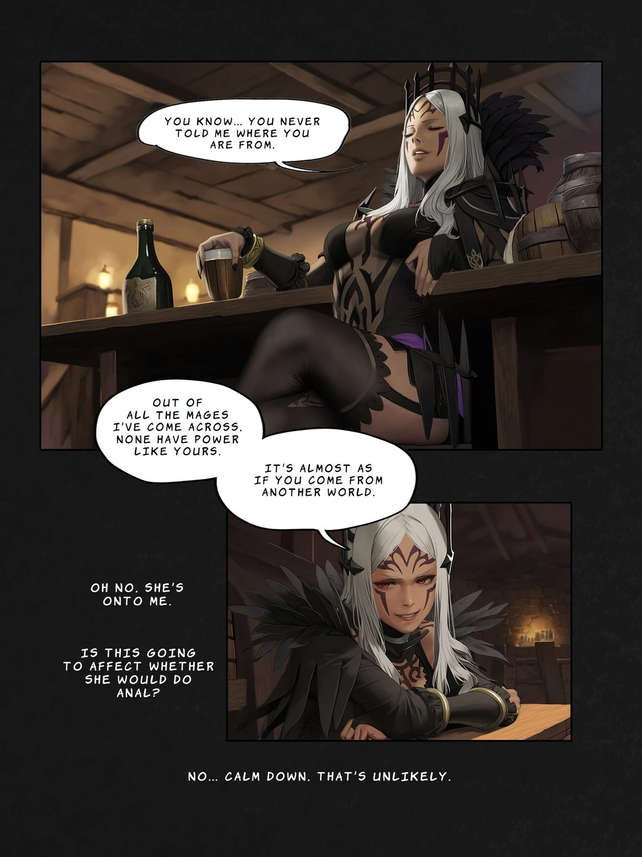 I Reincarnated into a Fire Emblem Isekai and Made a Deal with the Villainess for Anal porn comic picture 14