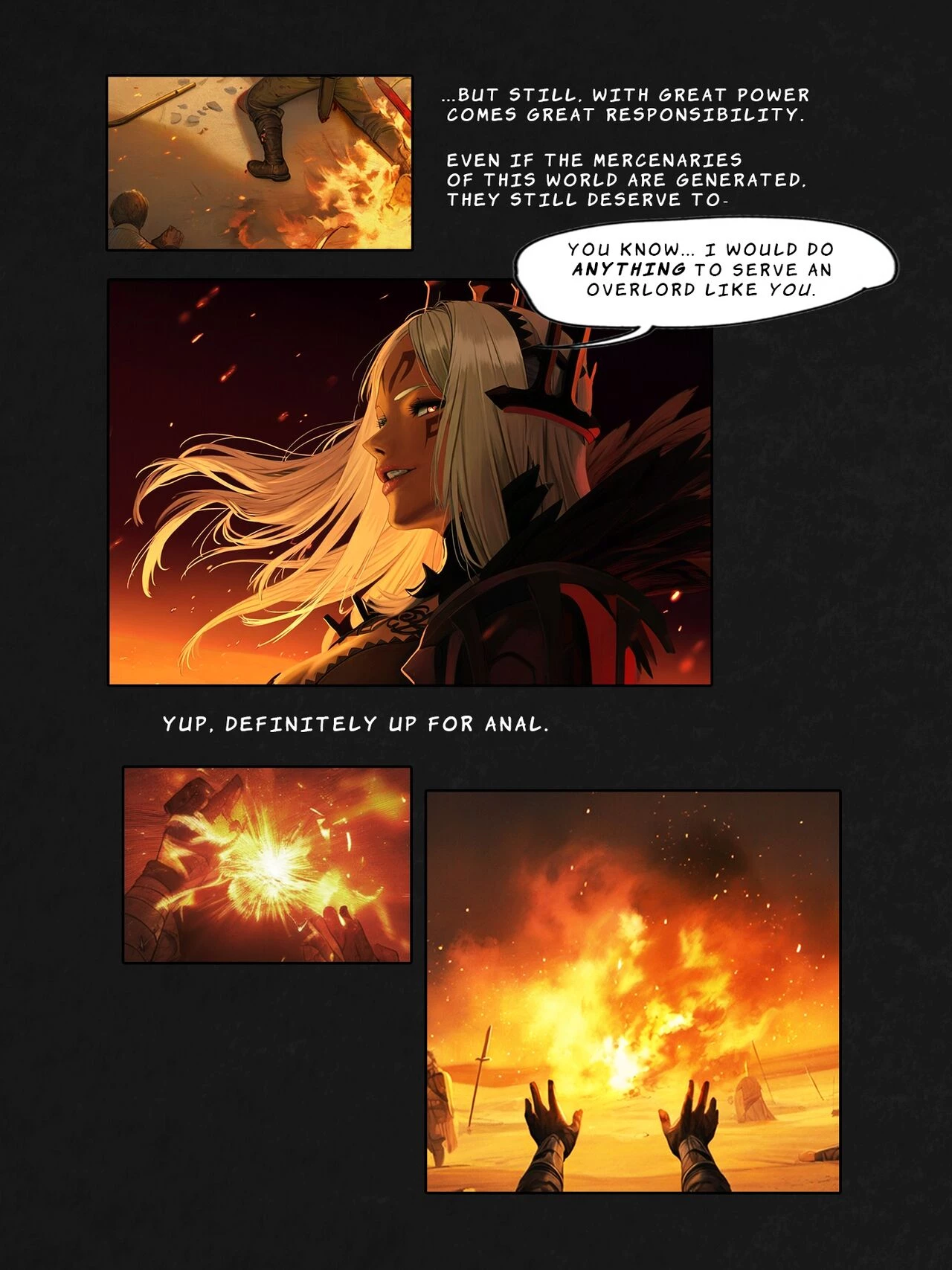 I Reincarnated into a Fire Emblem Isekai and Made a Deal with the Villainess for Anal porn comic picture 8