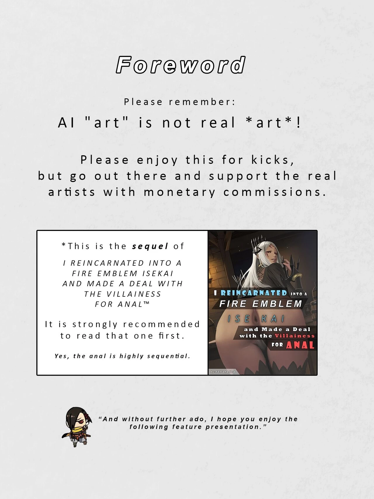 I Reincarnated into a RE:ZERO Isekai and Made a Deal with the Villainess for ANAL porn comic picture 2