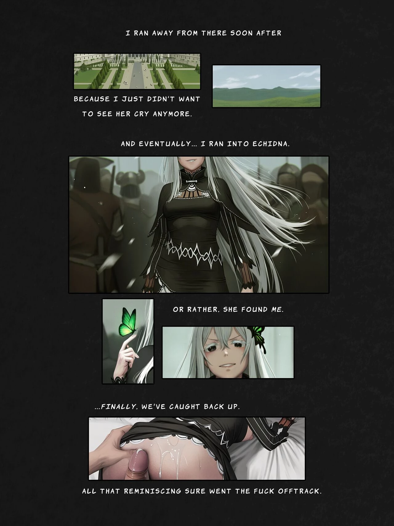 I Reincarnated into a RE:ZERO Isekai and Made a Deal with the Villainess for ANAL porn comic picture 21