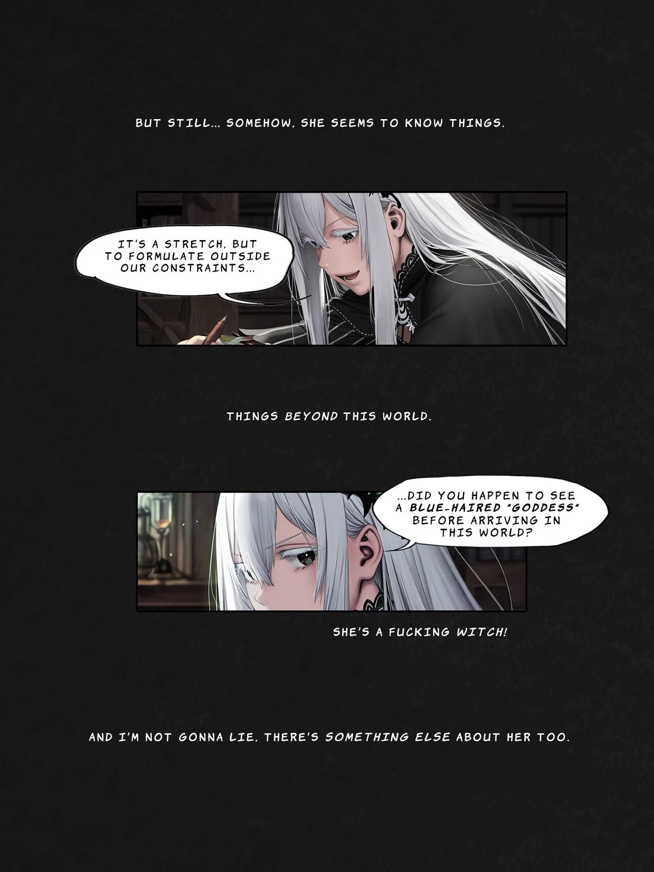 I Reincarnated into a RE:ZERO Isekai and Made a Deal with the Villainess for ANAL porn comic picture 25