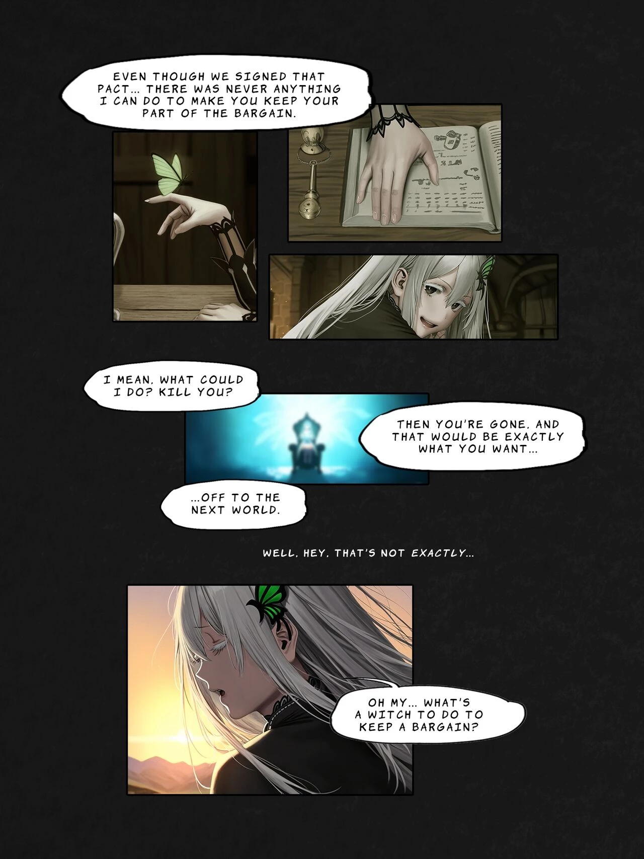 I Reincarnated into a RE:ZERO Isekai and Made a Deal with the Villainess for ANAL porn comic picture 57