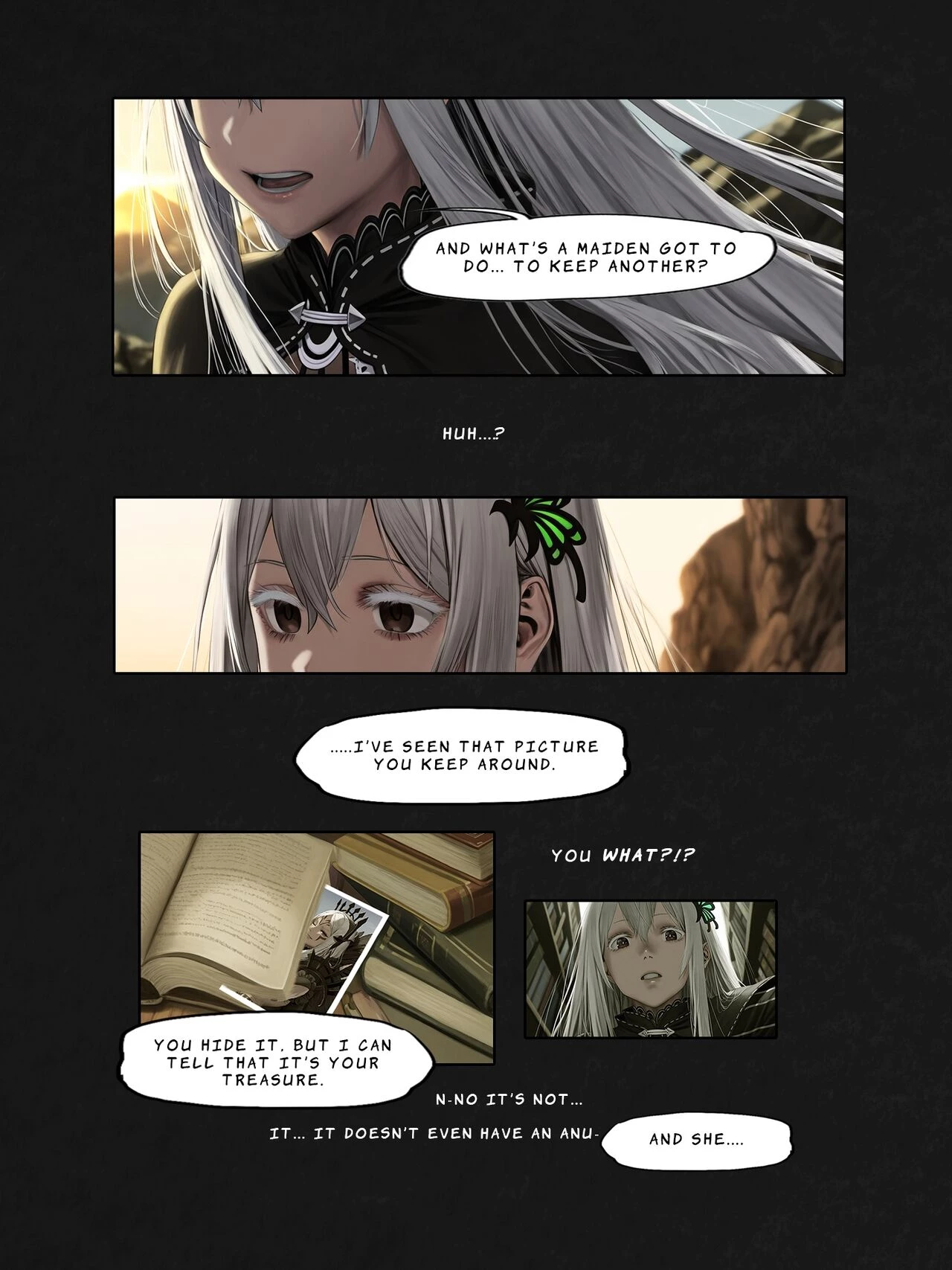 I Reincarnated into a RE:ZERO Isekai and Made a Deal with the Villainess for ANAL porn comic picture 58