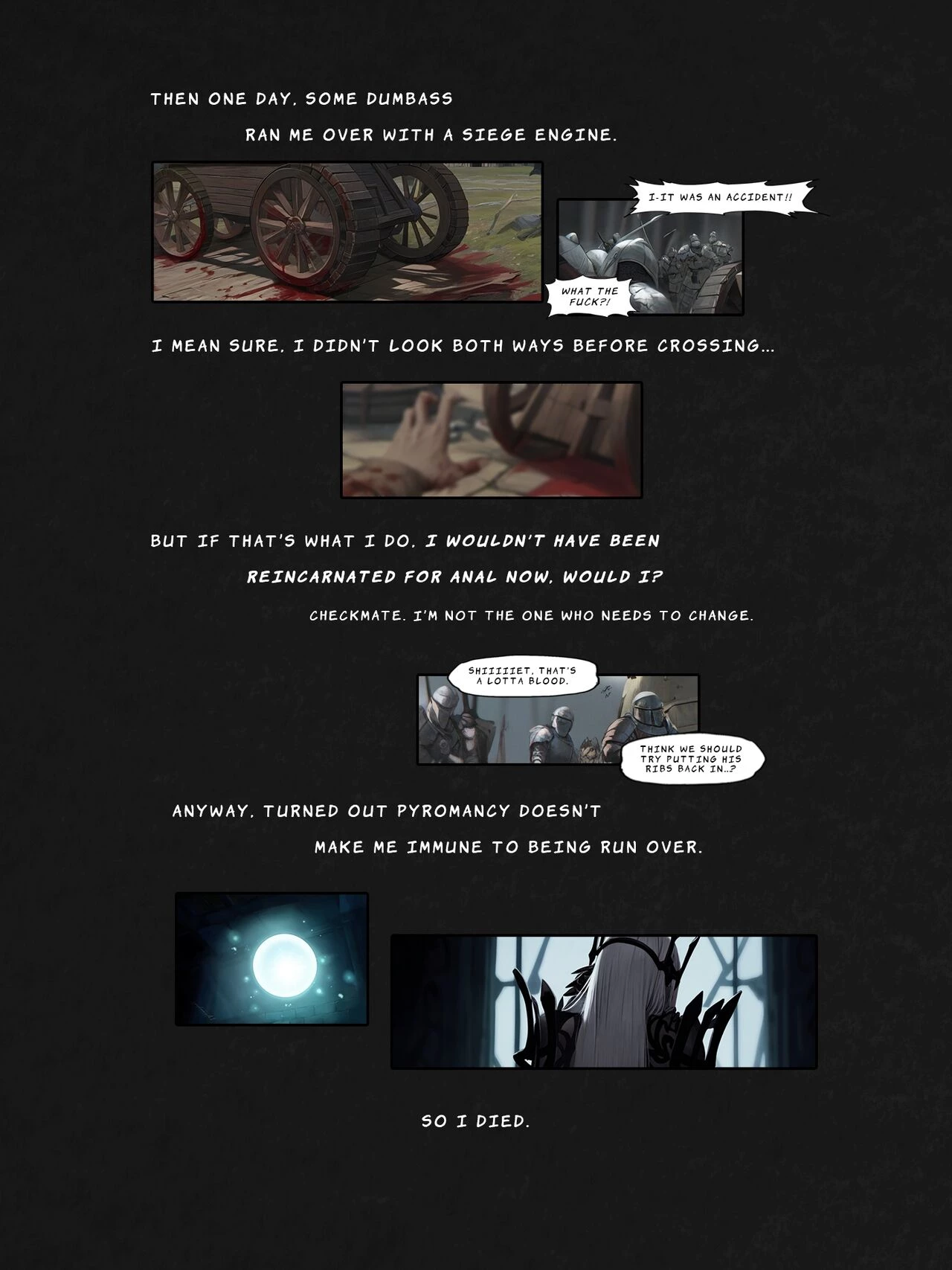 I Reincarnated into a RE:ZERO Isekai and Made a Deal with the Villainess for ANAL porn comic picture 8