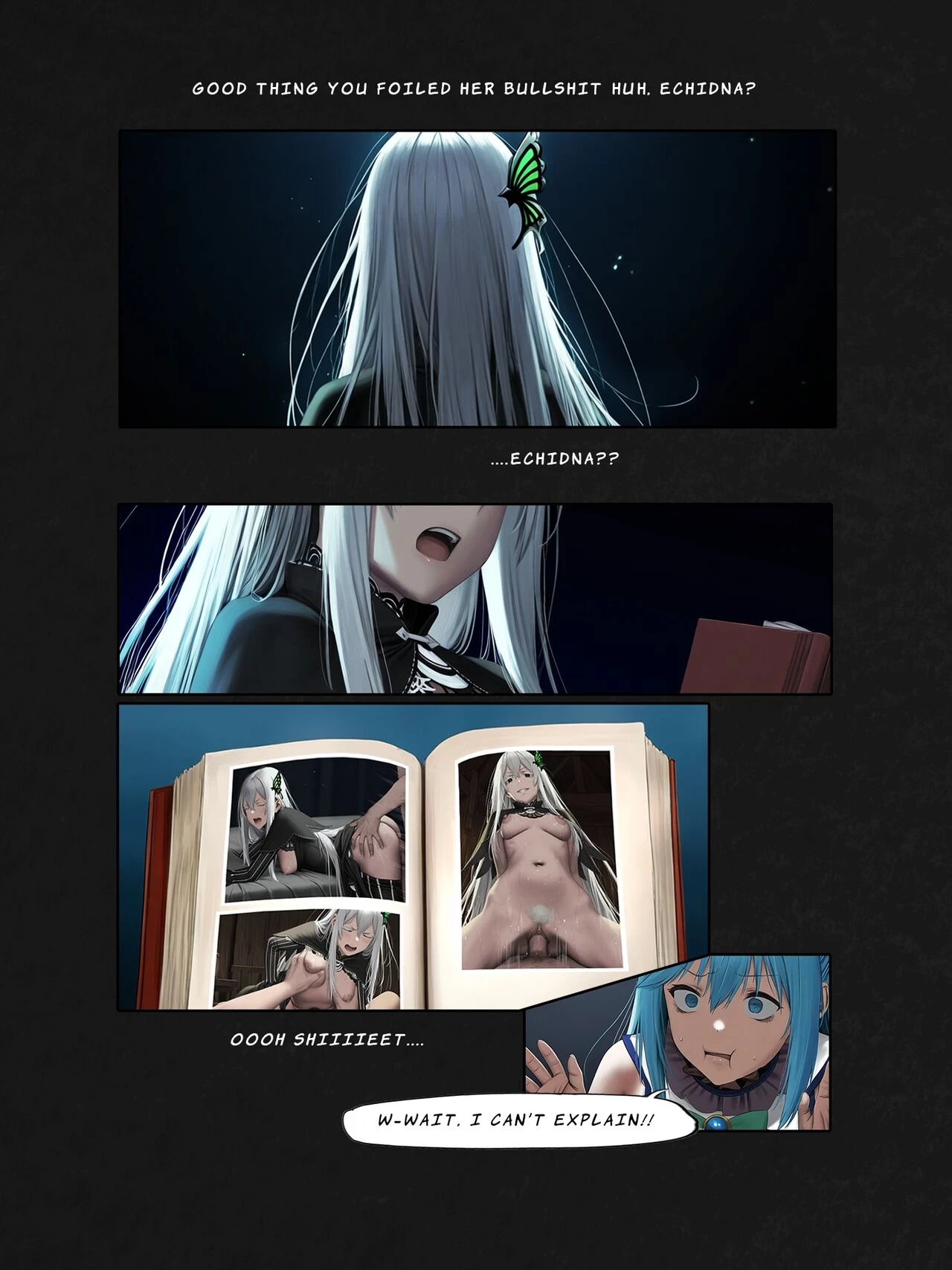 I Reincarnated Out of a Re:ZERO Isekai and Got Back at the Goddess Who Denied Me ANAL porn comic picture 13