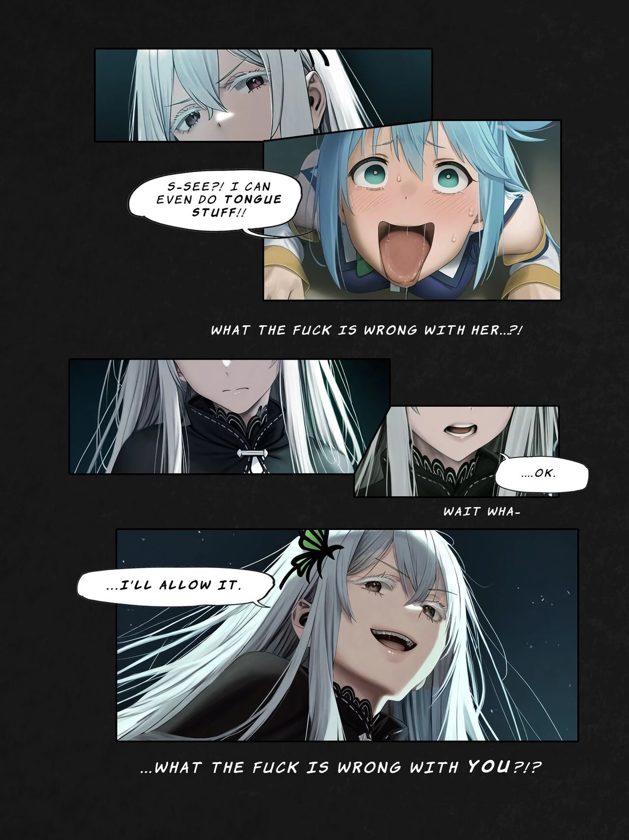 I Reincarnated Out of a Re:ZERO Isekai and Got Back at the Goddess Who Denied Me ANAL porn comic picture 17