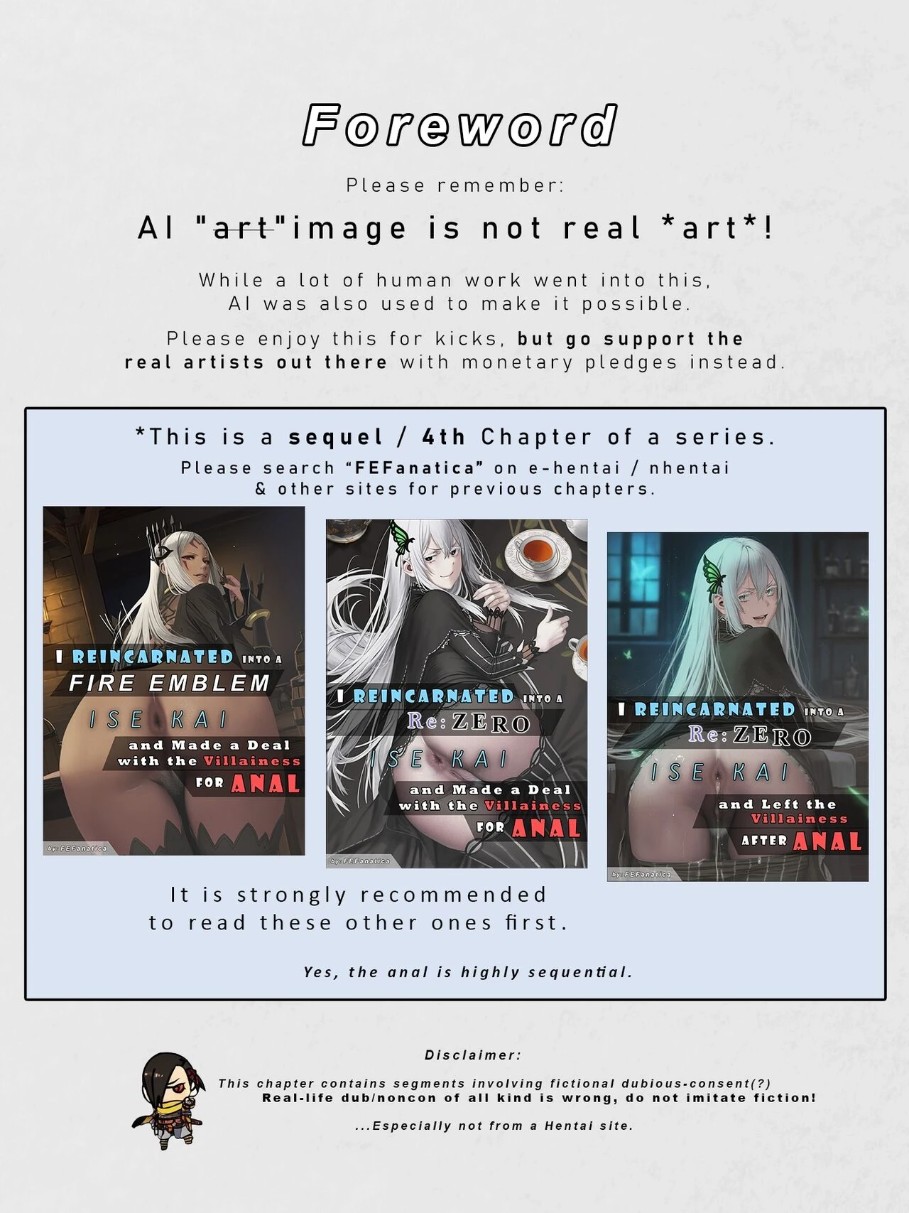I Reincarnated Out of a Re:ZERO Isekai and Got Back at the Goddess Who Denied Me ANAL porn comic picture 2