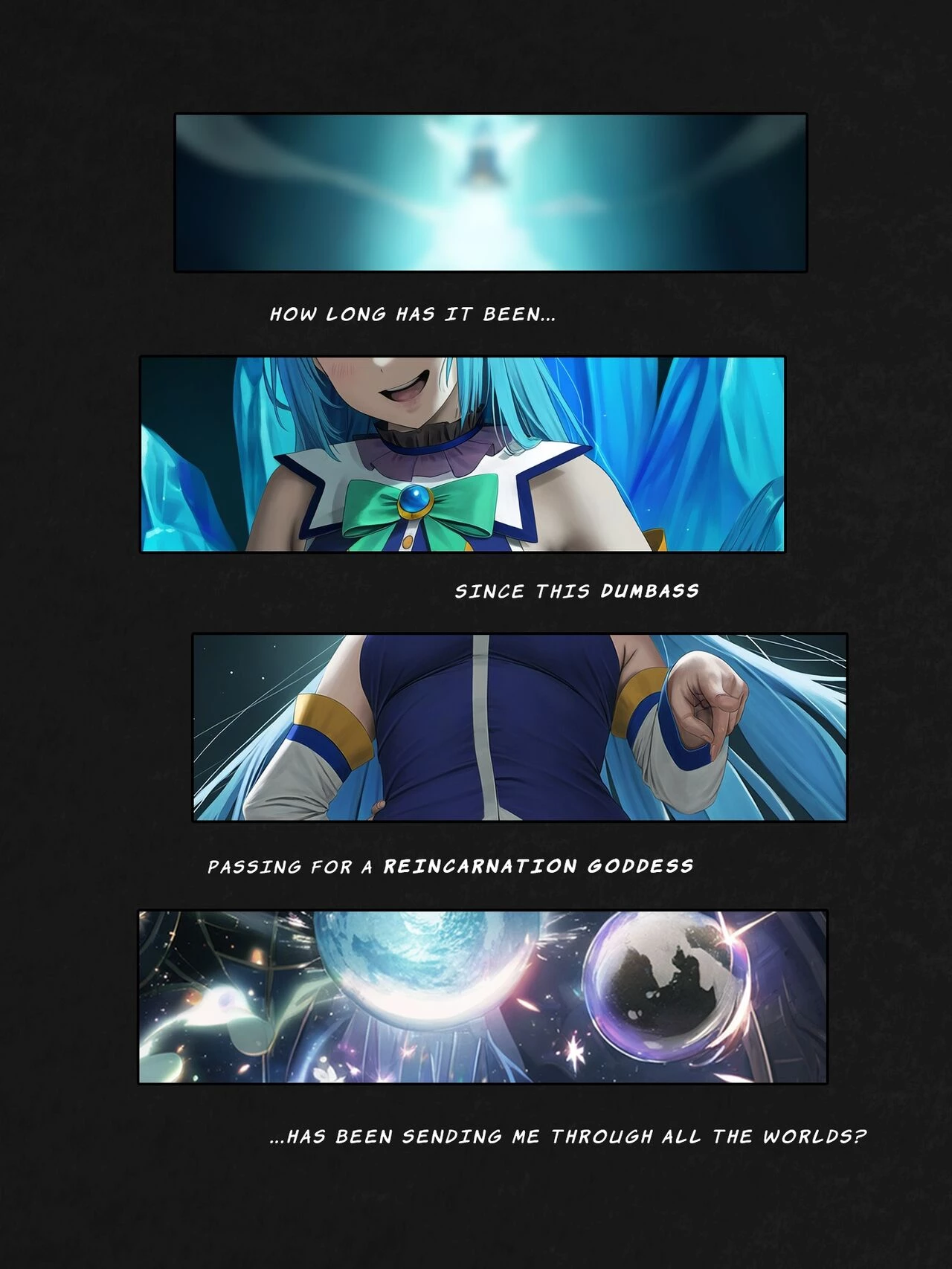 I Reincarnated Out of a Re:ZERO Isekai and Got Back at the Goddess Who Denied Me ANAL porn comic picture 3