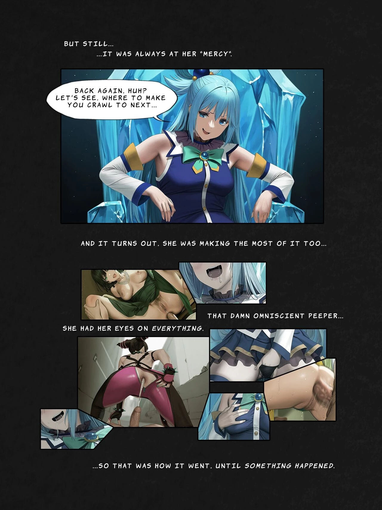 I Reincarnated Out of a Re:ZERO Isekai and Got Back at the Goddess Who Denied Me ANAL porn comic picture 8