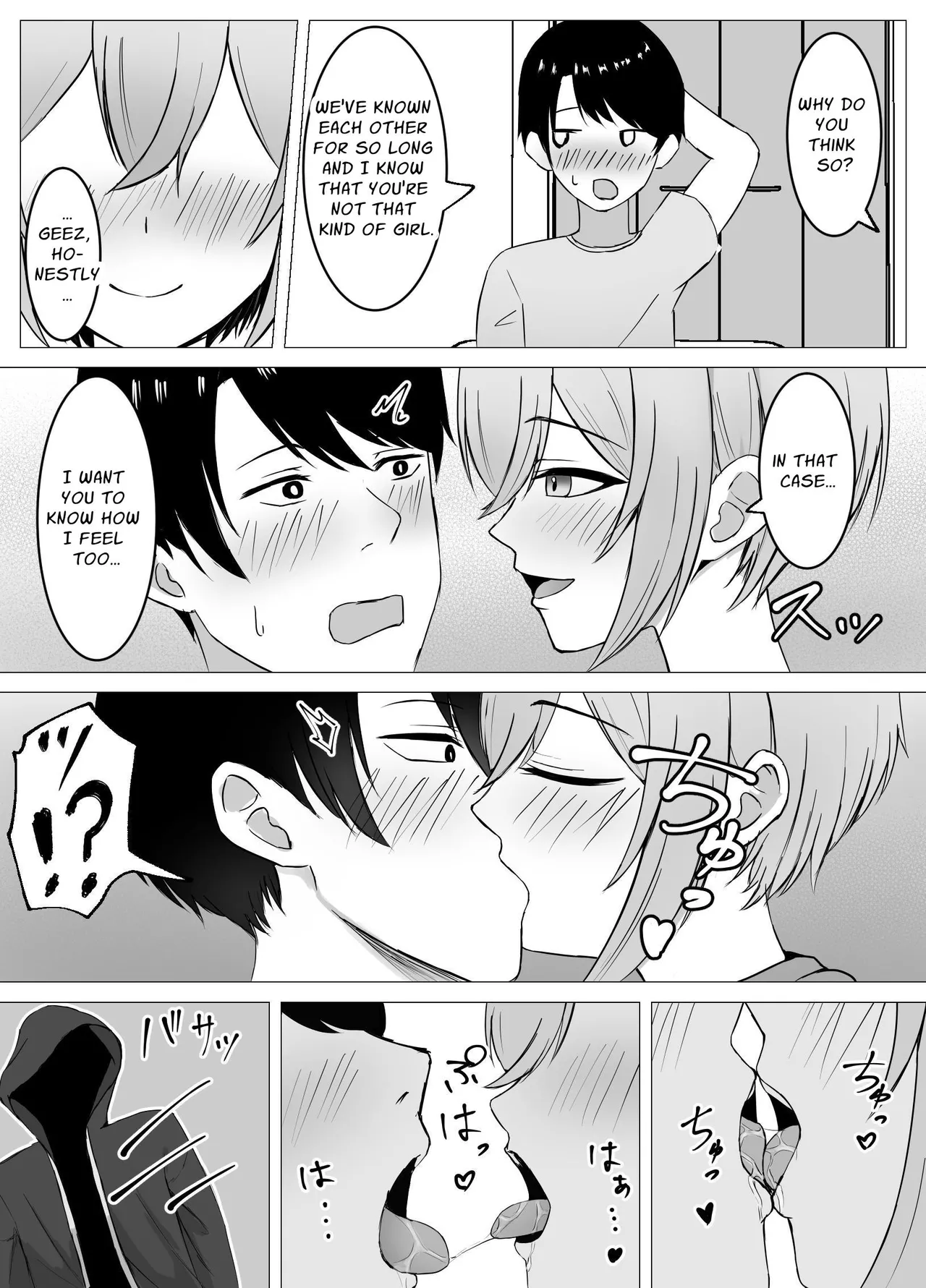 I Reunited With My Longtime Friend and Crossed the Line | Saikai shita Osananajimi to Issen o Koecchau Hanashi porn comic picture 18