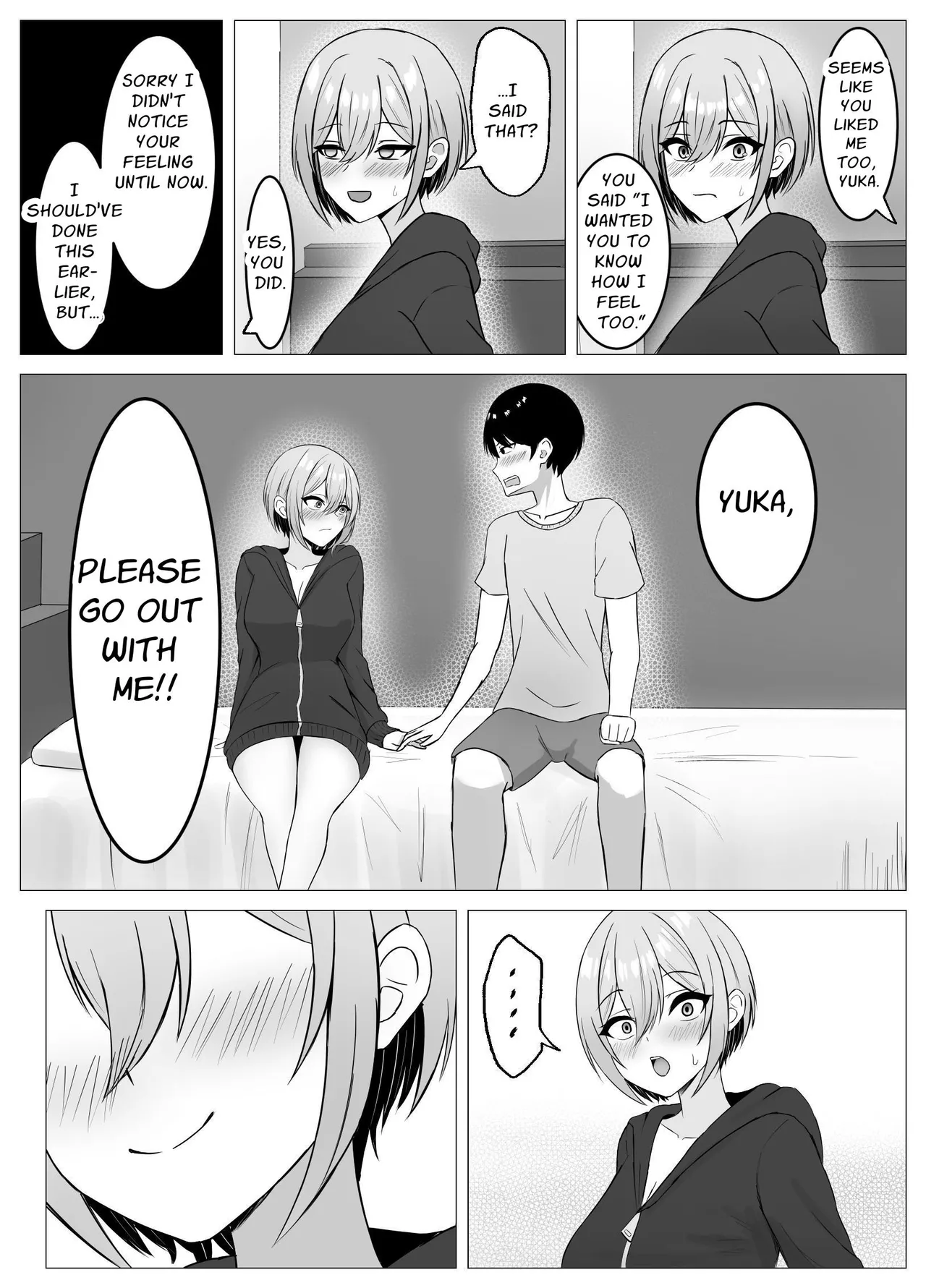 I Reunited With My Longtime Friend and Crossed the Line | Saikai shita Osananajimi to Issen o Koecchau Hanashi porn comic picture 35