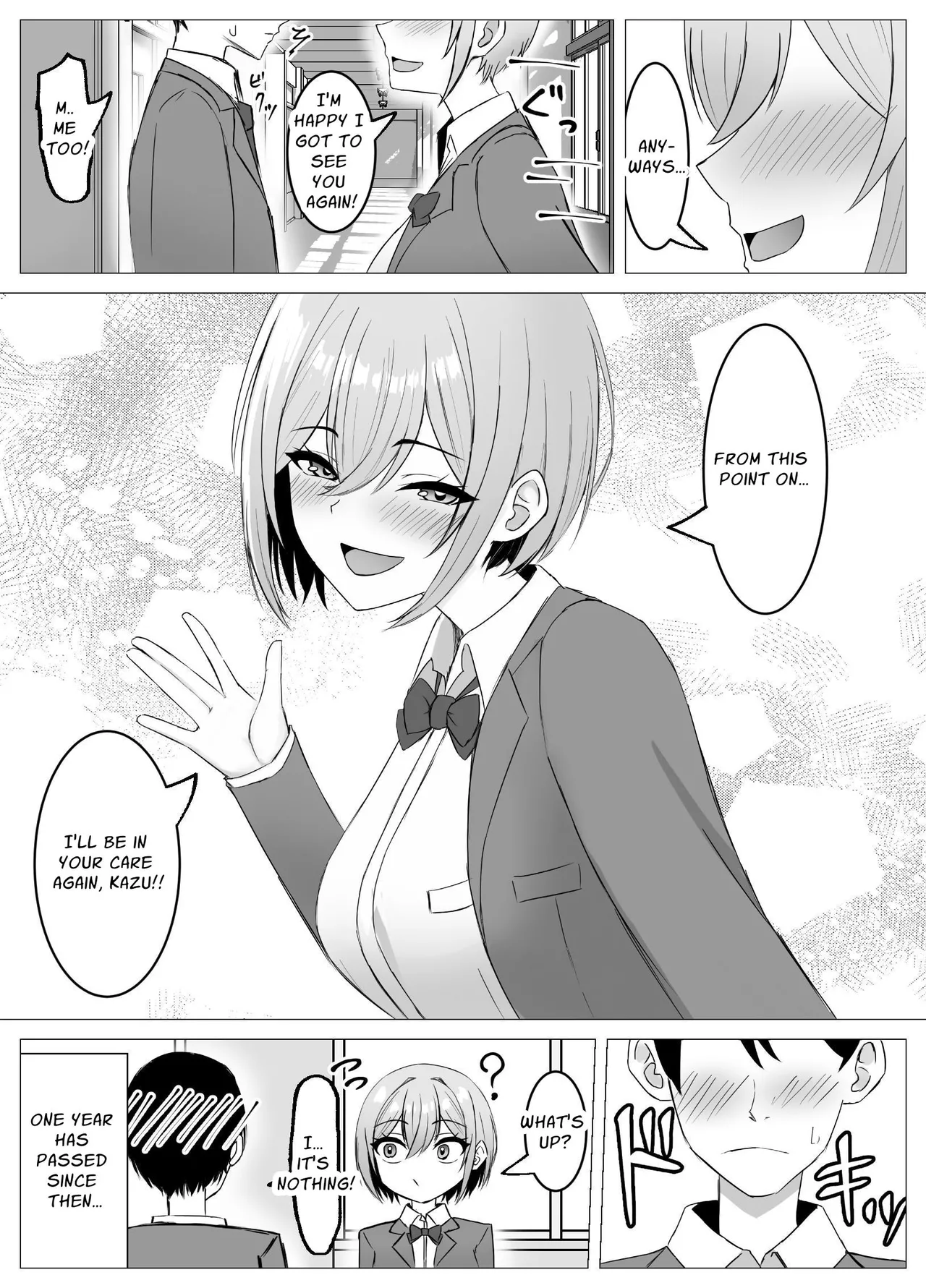 I Reunited With My Longtime Friend and Crossed the Line | Saikai shita Osananajimi to Issen o Koecchau Hanashi porn comic picture 4