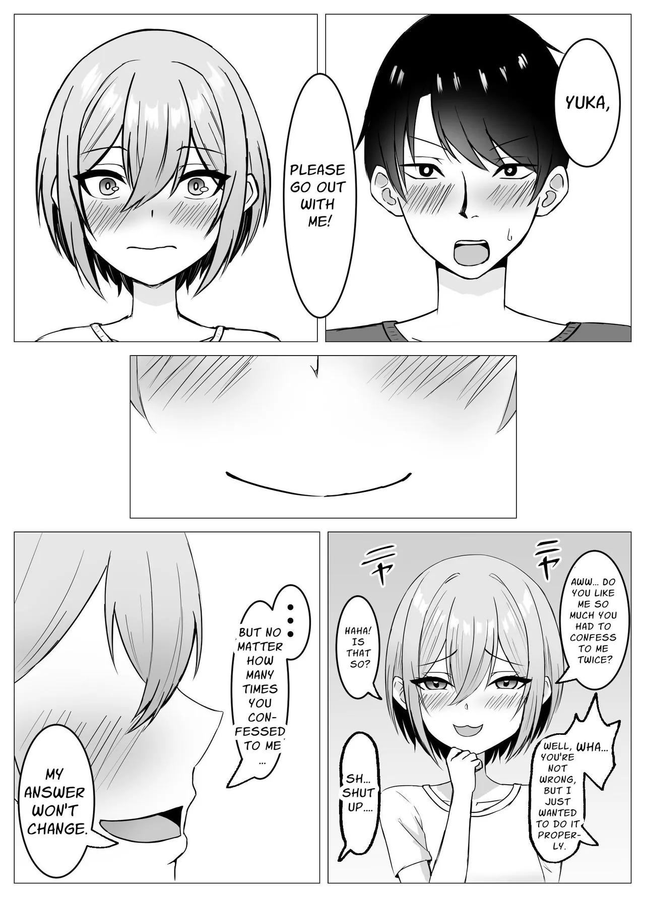 I Reunited With My Longtime Friend and Crossed the Line | Saikai shita Osananajimi to Issen o Koecchau Hanashi porn comic picture 54
