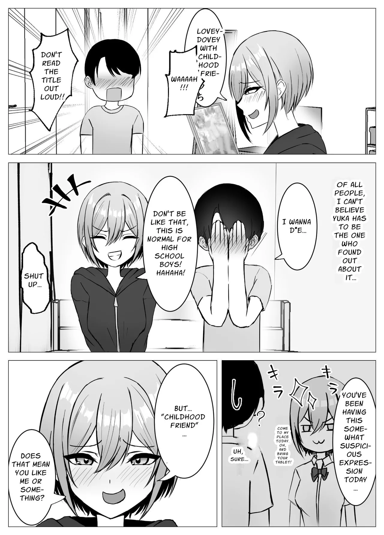 I Reunited With My Longtime Friend and Crossed the Line | Saikai shita Osananajimi to Issen o Koecchau Hanashi porn comic picture 6
