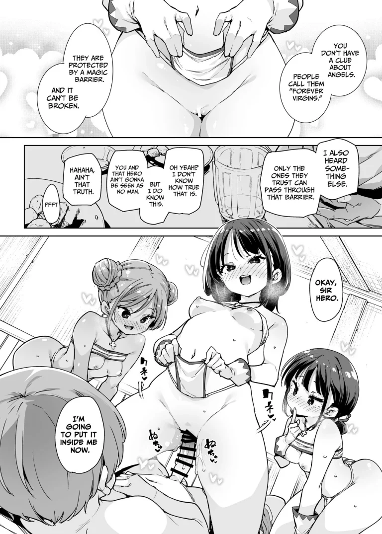 I Want To Adventure With Three Hentai White Mages!! | Do H Shiro Mahoutsukai Sannin Tsurete Tabi ga Shitai - Three Ecchi Healer With Me porn comic picture 11