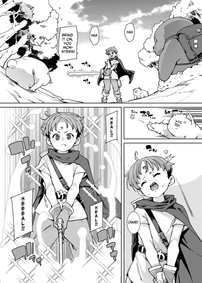 I Want To Adventure With Three Hentai White Mages!! | Do H Shiro Mahoutsukai Sannin Tsurete Tabi ga Shitai - Three Ecchi Healer With Me porn comic picture 2