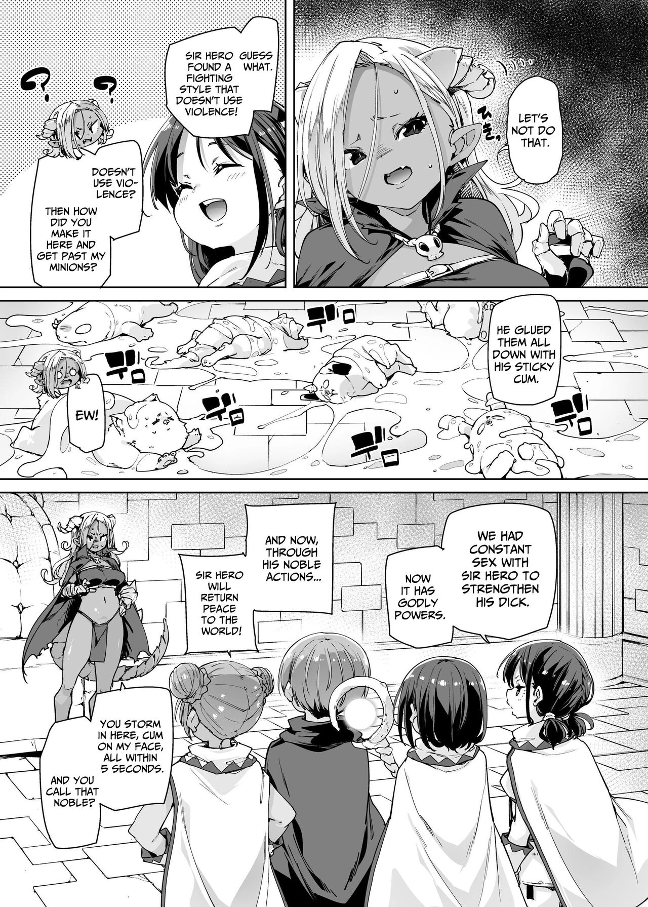 I Want To Adventure With Three Hentai White Mages!! | Do H Shiro Mahoutsukai Sannin Tsurete Tabi ga Shitai - Three Ecchi Healer With Me porn comic picture 32