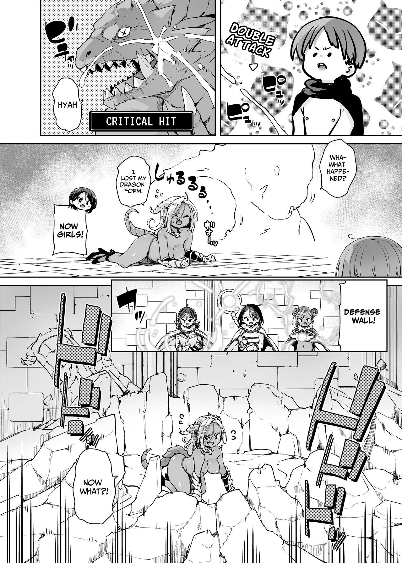 I Want To Adventure With Three Hentai White Mages!! | Do H Shiro Mahoutsukai Sannin Tsurete Tabi ga Shitai - Three Ecchi Healer With Me porn comic picture 35