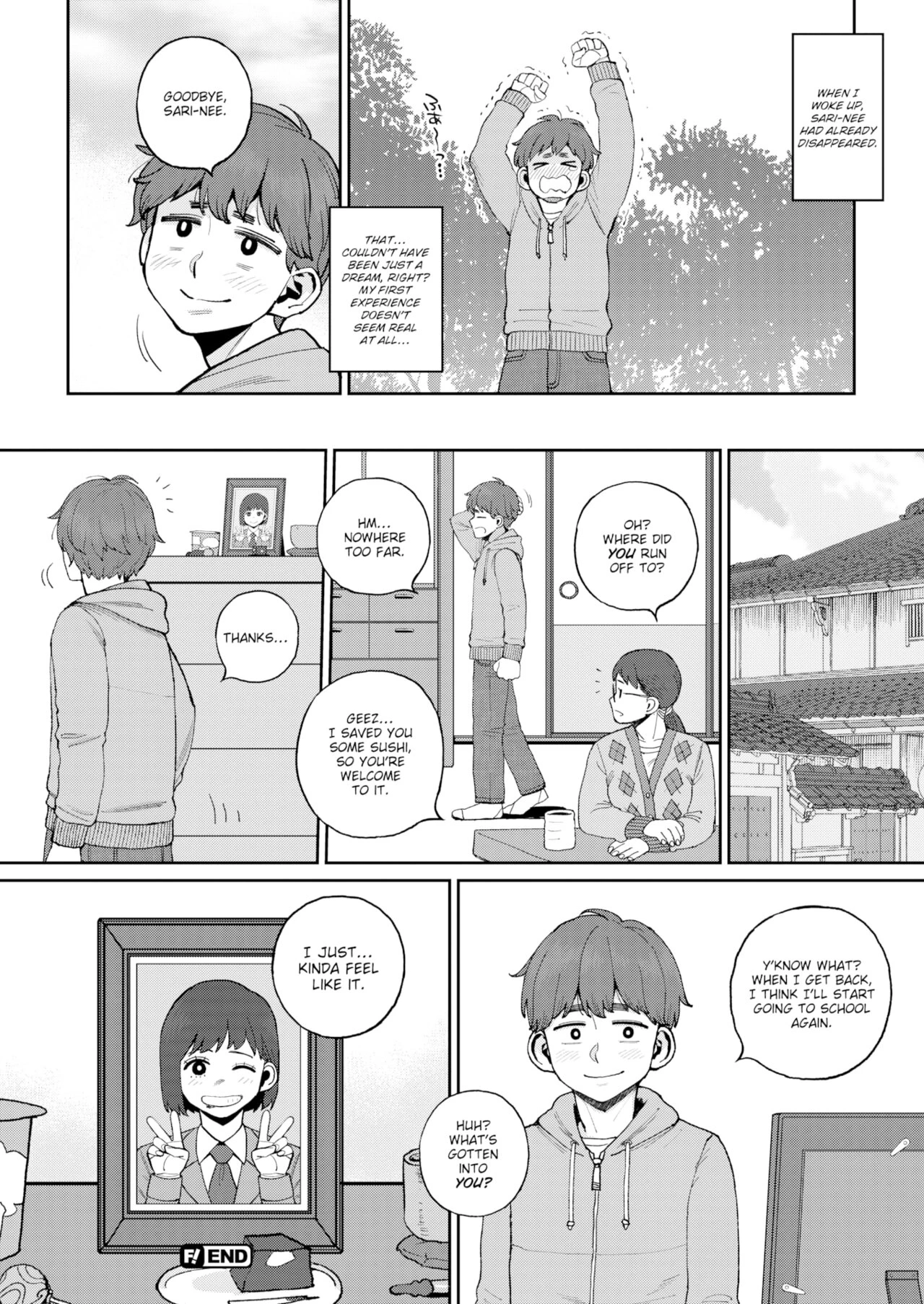 I Want to Let Sari-nee Pass On porn comic picture 22