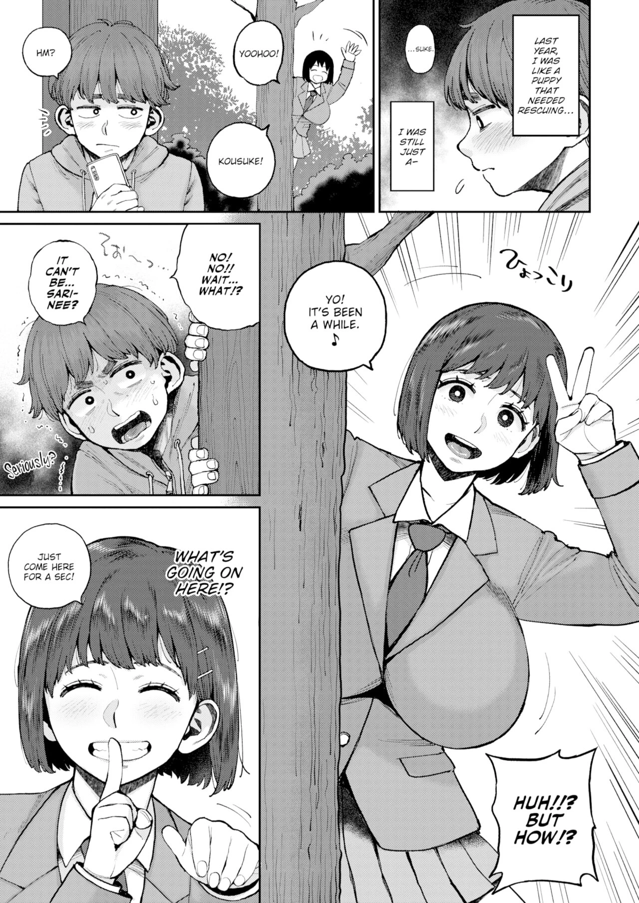 I Want to Let Sari-nee Pass On porn comic picture 3