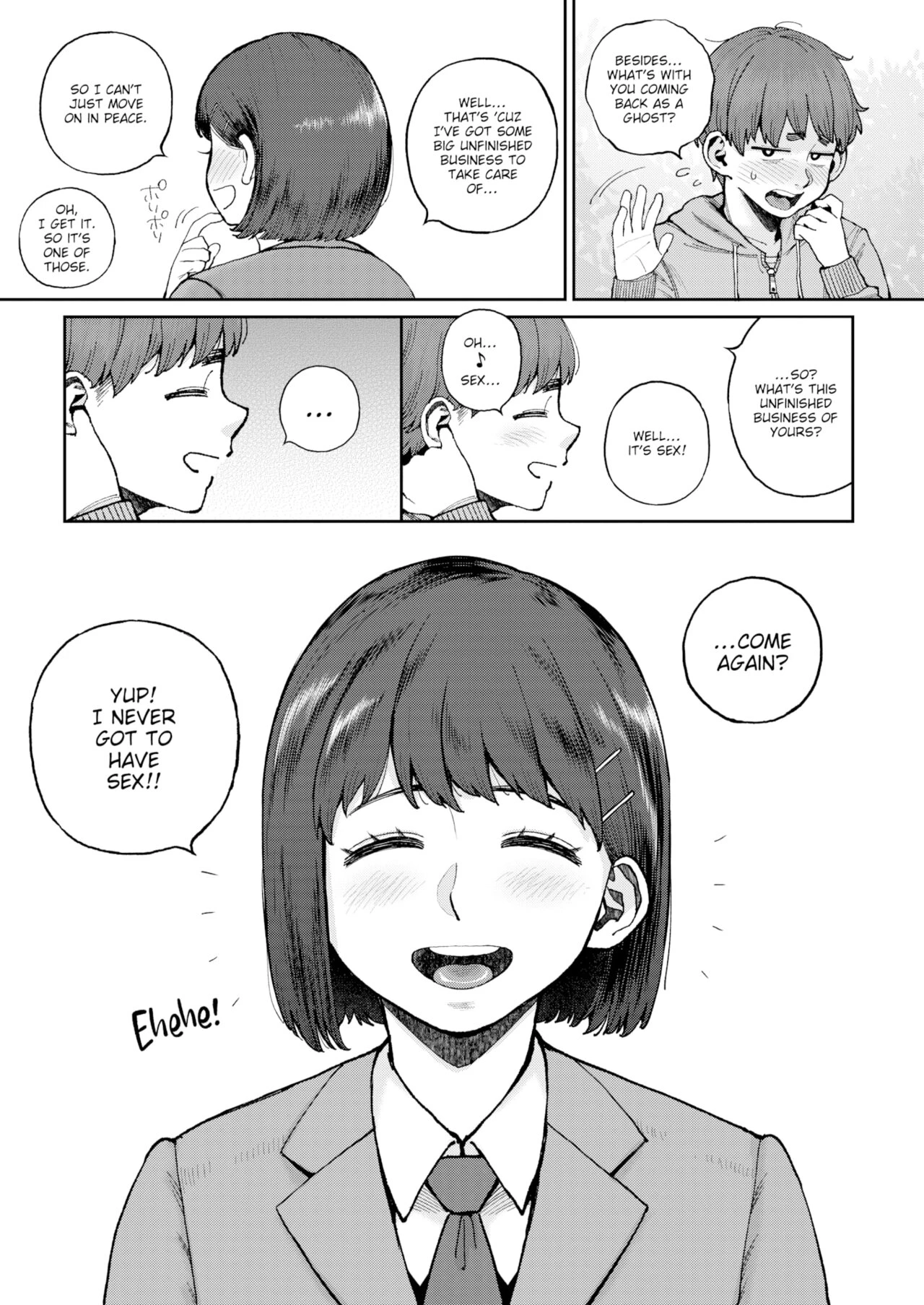 I Want to Let Sari-nee Pass On porn comic picture 5